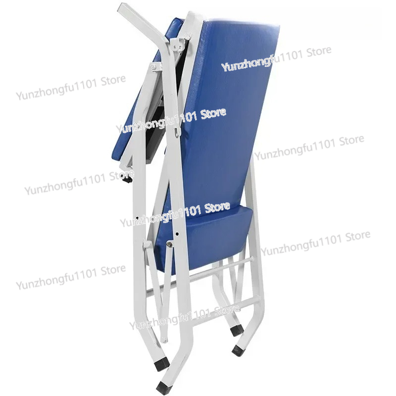 Examination Bed Medical - โต๊ะตรวจโรคแบบพับได้ วัสดุเหล็กกล้าคาร์บอนต่ำ Z Low Carbon Square