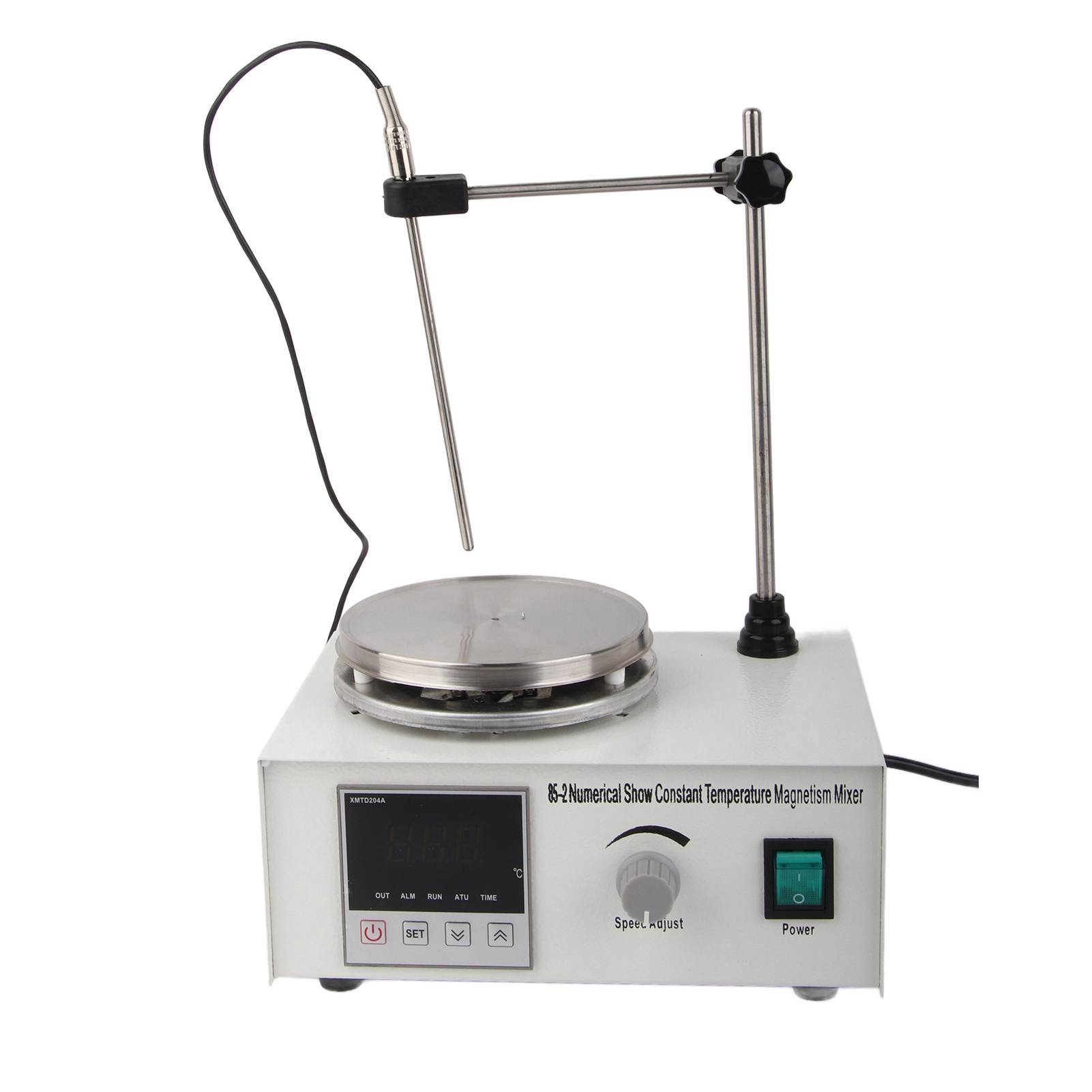 Magnetic Stirrer Hotplate - เครื่องกวนสารแบบแม่เหล็กพร้อมจอแสดงผลดิจิตอล แผ่นทำความร้อนแม่เหล็กควบคุมอุณหภูมิคงที่ สำหรับห้องปฏิบัติการ