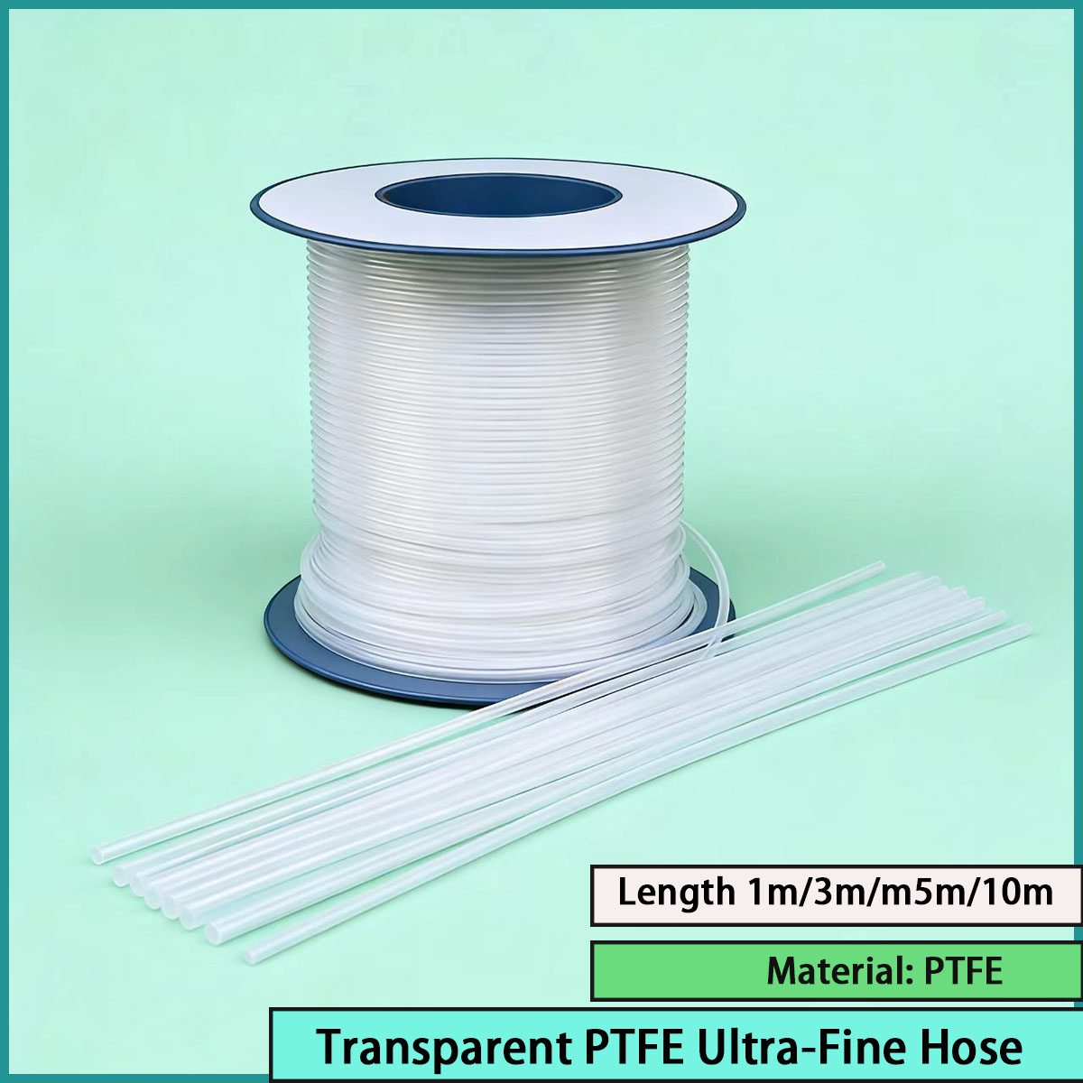 Medical Lab Youtube - ท่อ PTFE โปร่งใสชนิดละเอียดพิเศษ ความยาว 1 ม./3
