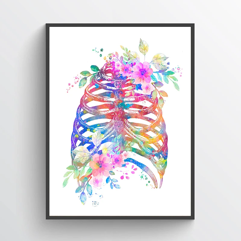 โปสเตอร์ทางการแพทย์ ภาพวาดดอกไ - Medical Lab Pictures บทวิจารณ์และราคา