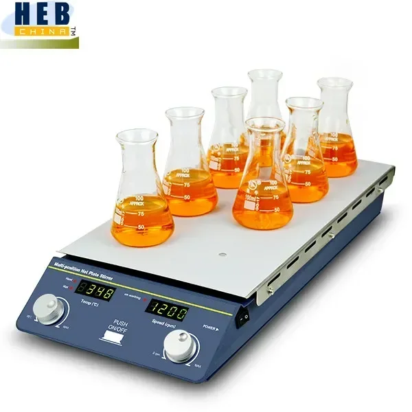 เครื่องกวนสารแม่เหล็กแบบหลายตำ - Magnetic Stirrer Hotplate บทวิจารณ์และราคา