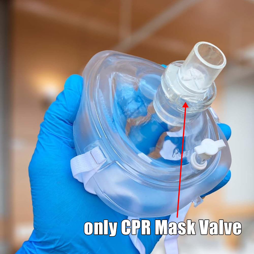 หน้ากากช่วยหายใจแบบพกพาพร้อมวา - Oxygen Mask Non-Rebreather บทวิจารณ์และราคา