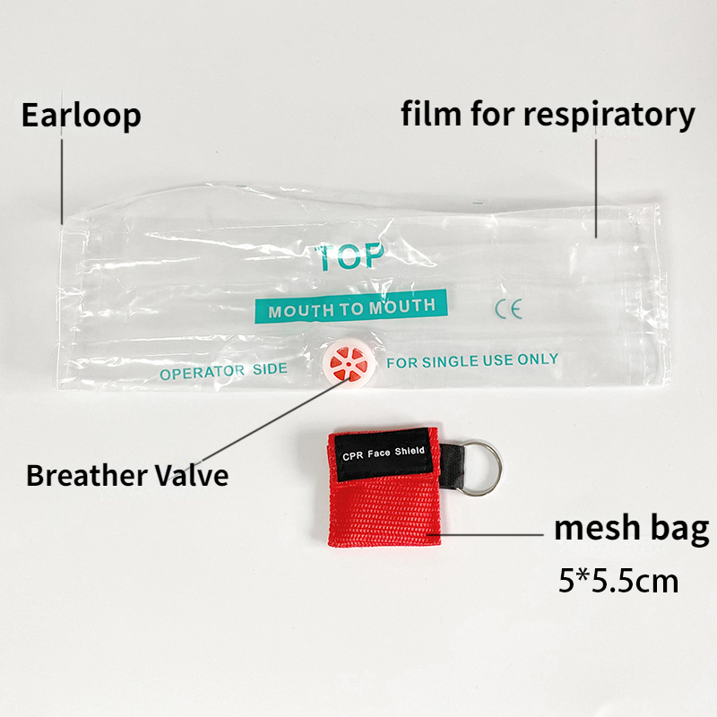 พวงกุญแจสไตล์ CPR Face Shield  - Oxygen Mask Non-Rebreather บทวิจารณ์และราคา