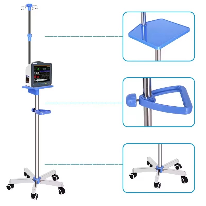 ขาตั้งน้ำเกลือแบบปรับความสูงได - Iv Infusion Pole บทวิจารณ์และราคา