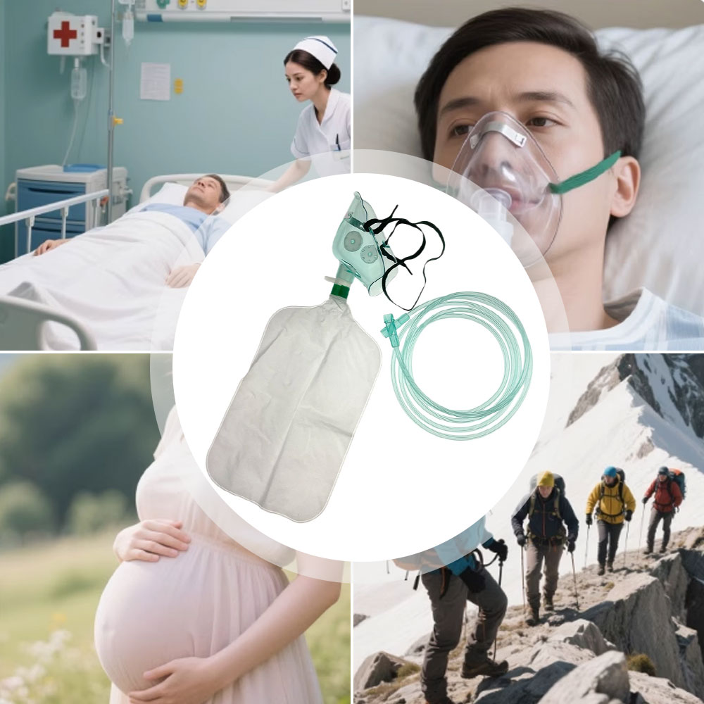 5-10 ชิ้น หน้ากากออกซิเจนสำหรั - Oxygen Mask Non-Rebreather บทวิจารณ์และราคา