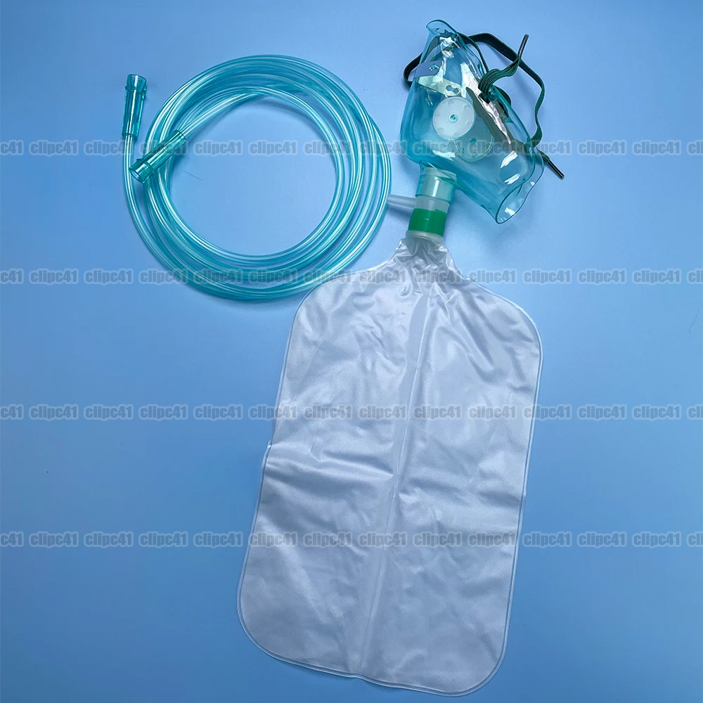 1-10 ชิ้น หน้ากากออกซิเจนสำหรั - Oxygen Mask Non-Rebreather บทวิจารณ์และราคา