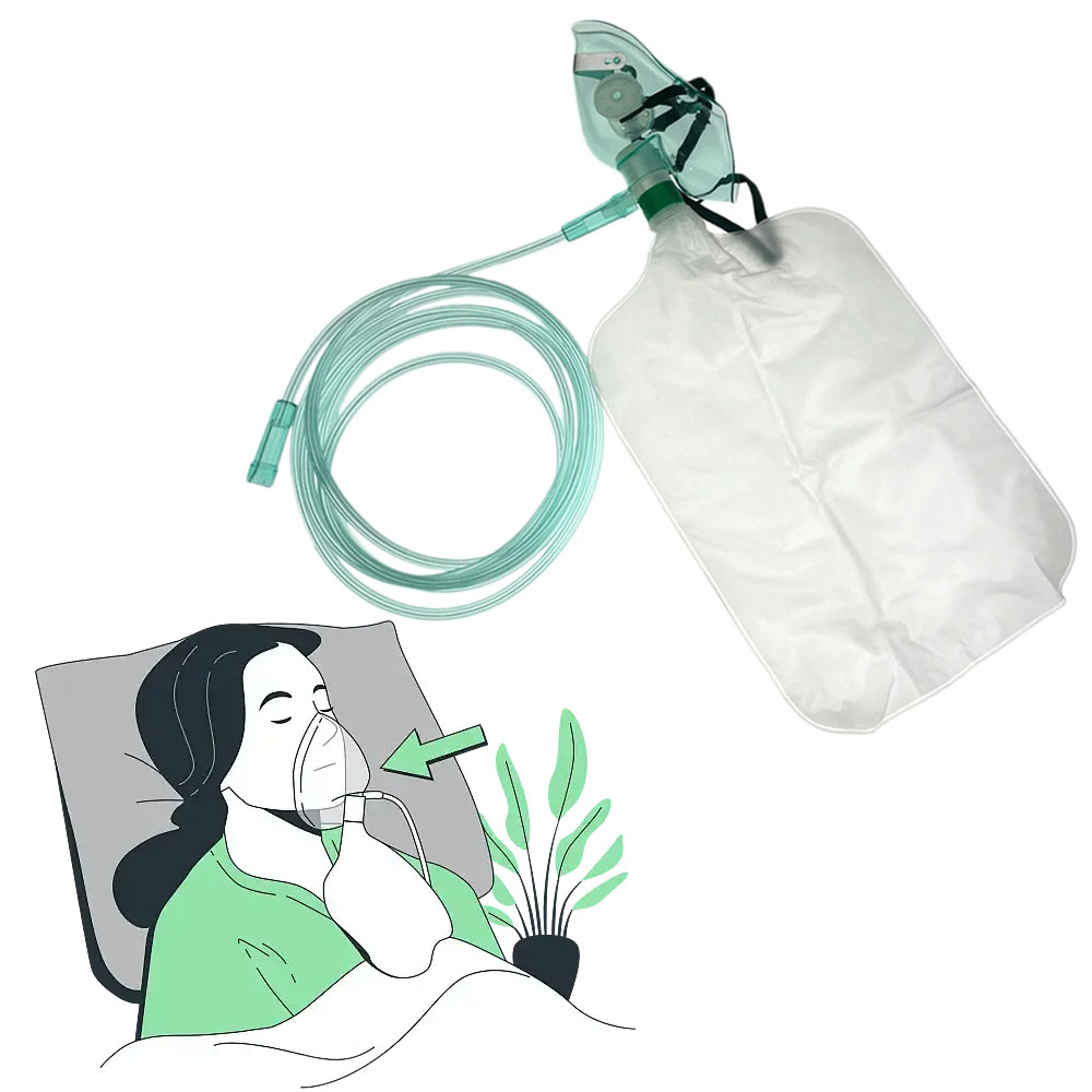 5-20 ชิ้น หน้ากากออกซิเจนสำหรั - Oxygen Mask Non-Rebreather บทวิจารณ์และราคา